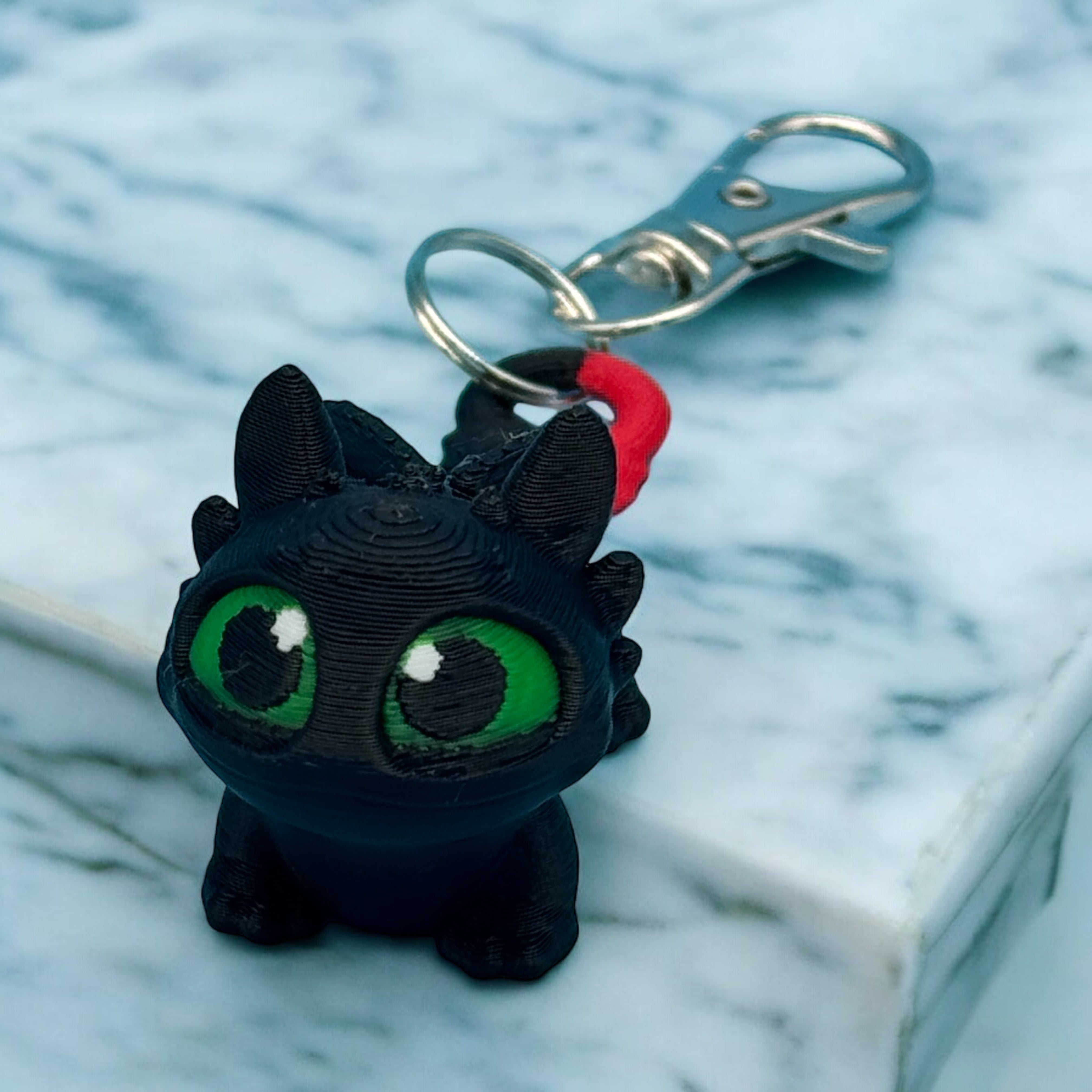 Mini Toothless Bag Charm – R&D 3D Printing