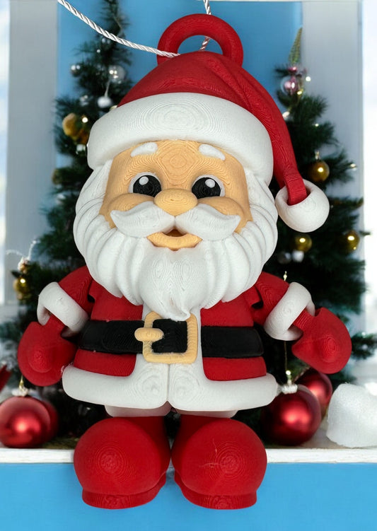 Santa Ornament