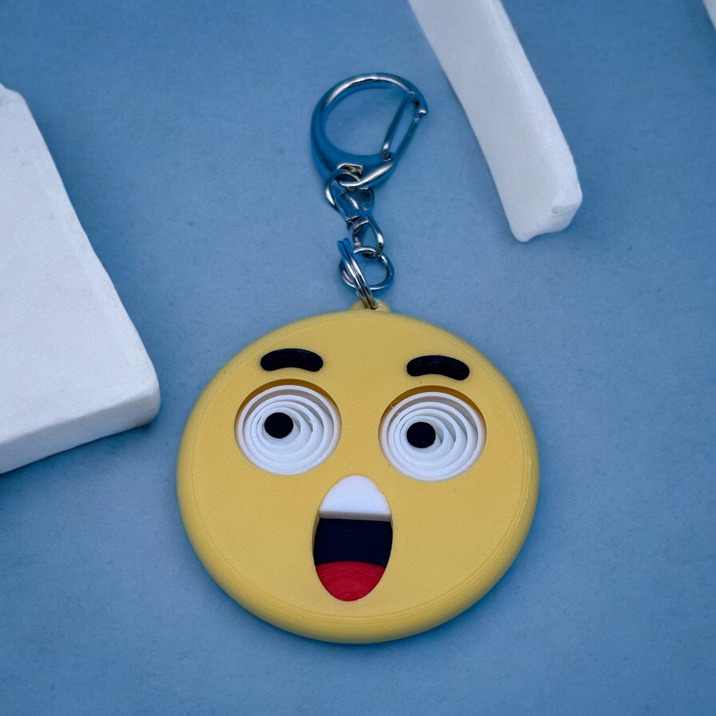 WOW Emoji Bag Charm