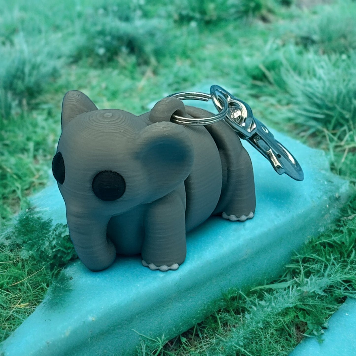 Baby Elephant Bag Charm