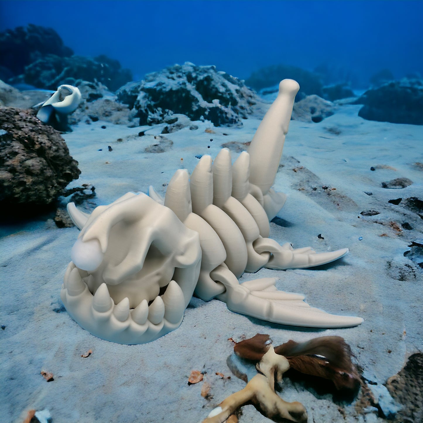 Angler Fish Skeleton