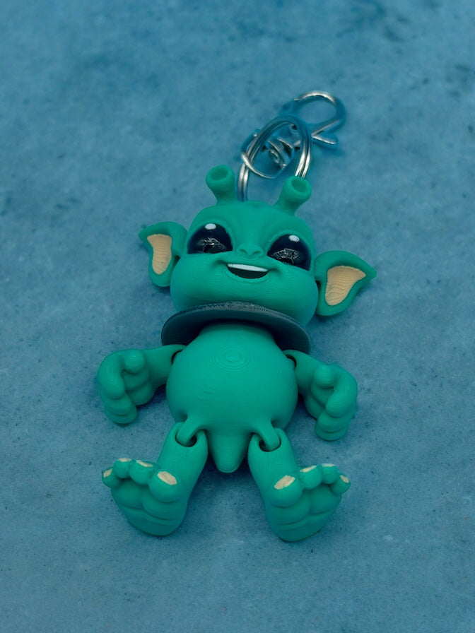 Baby Alien Keychain