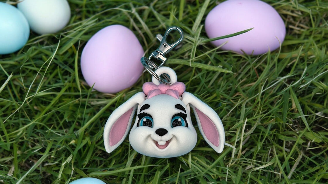 Honey Bunny Keychain