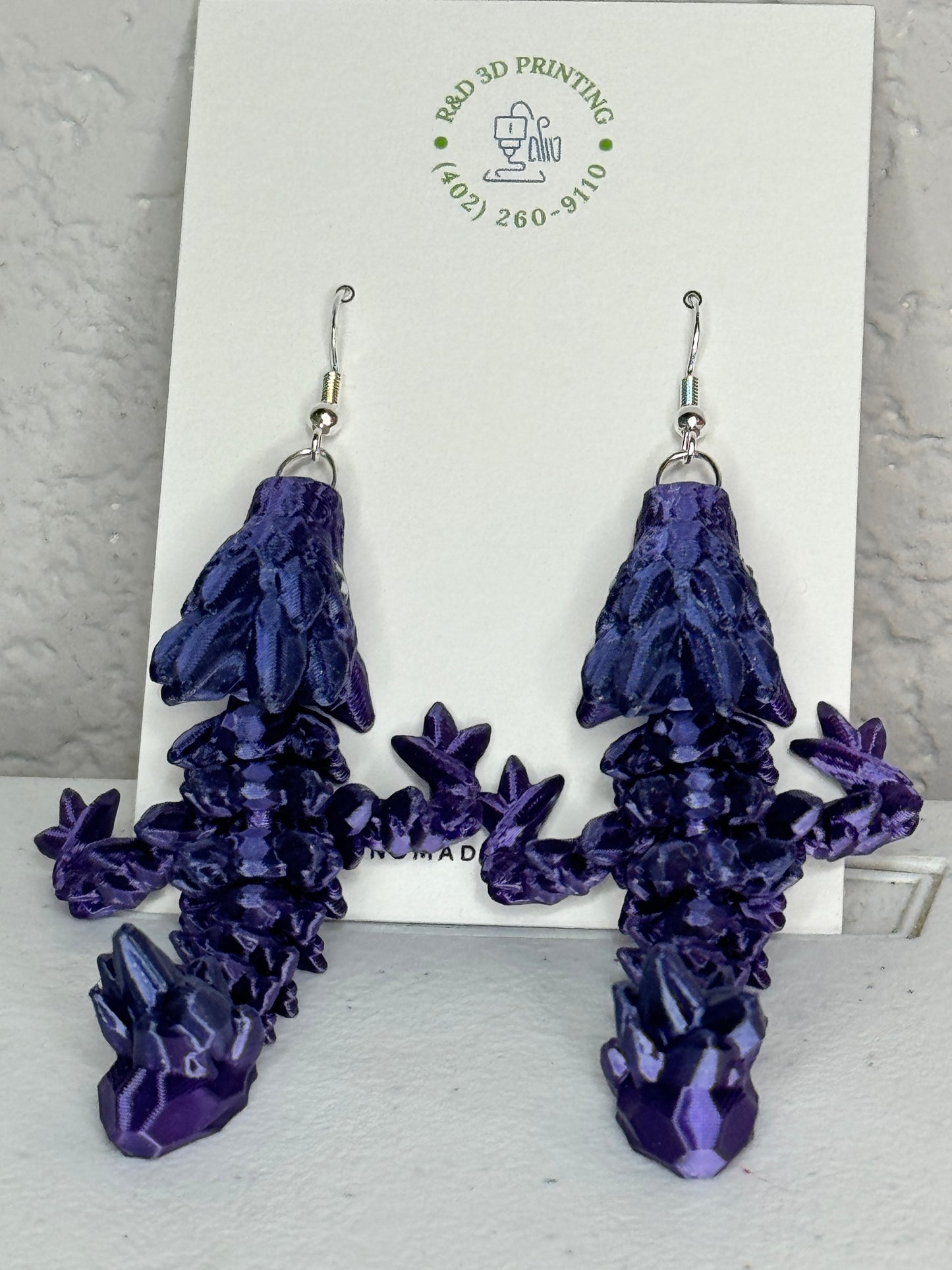 Gemstone Tadling Earrings