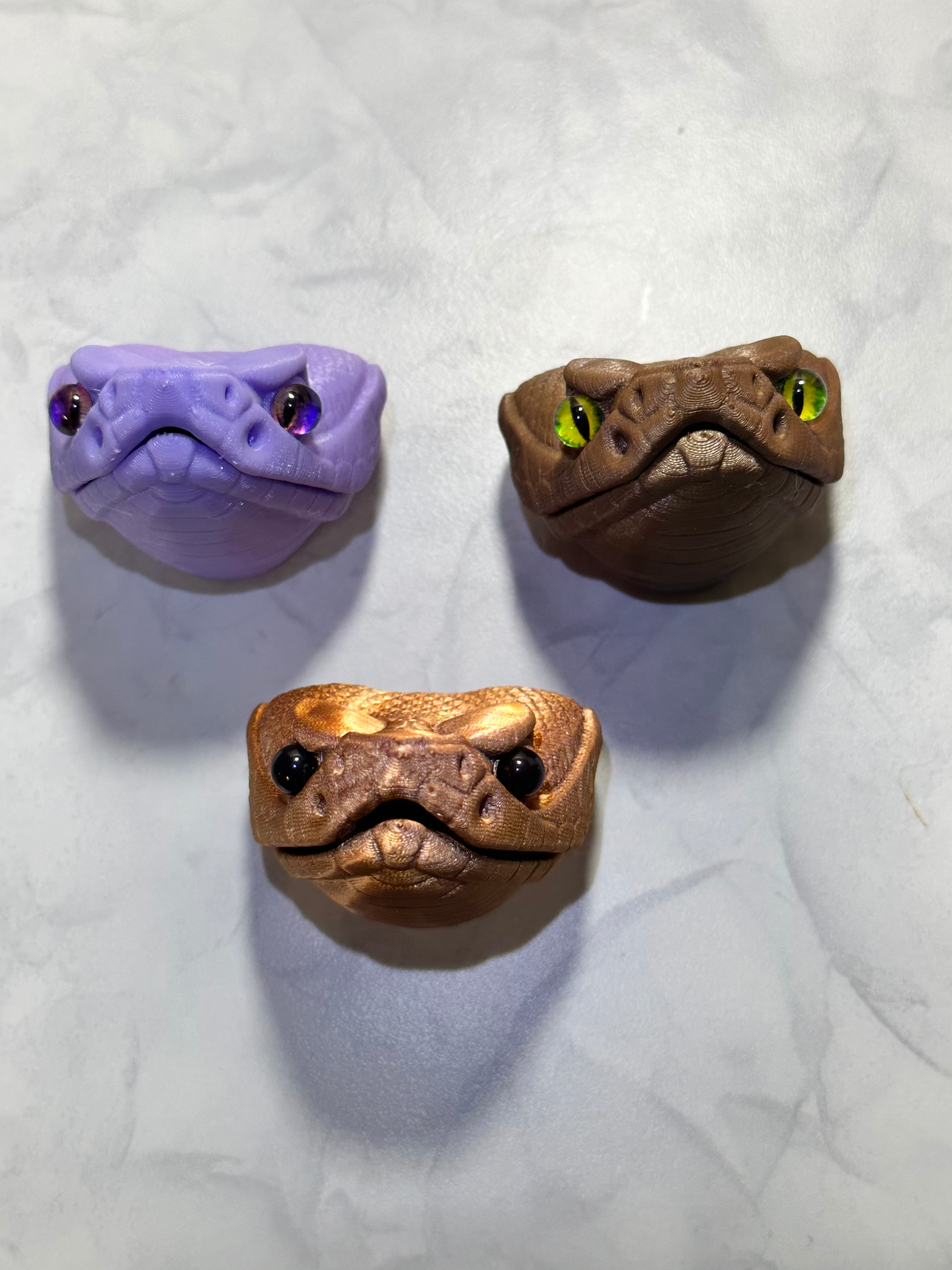 Rattlesnake Head Magnets