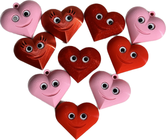 Smiling Heart Magnets