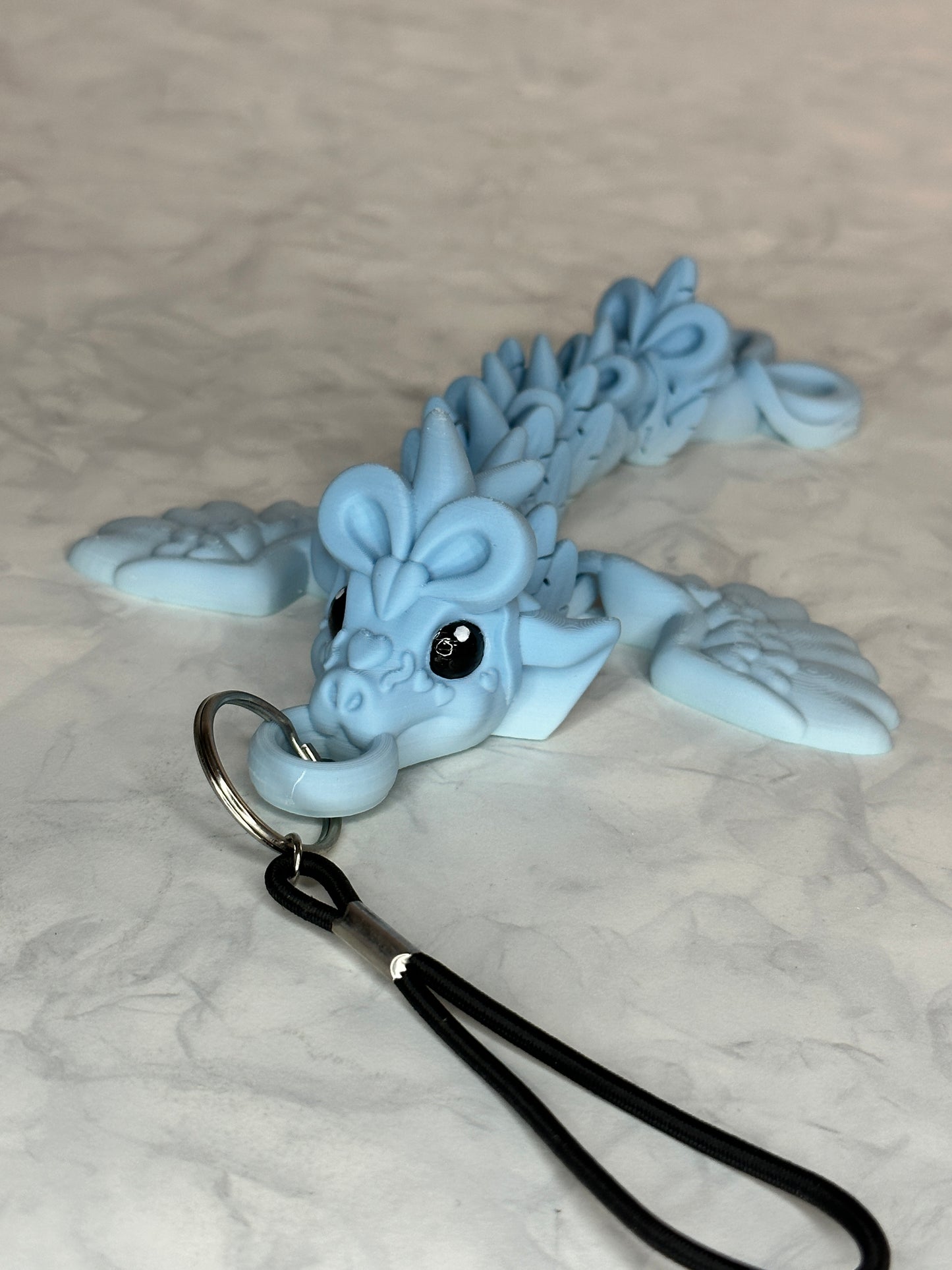 Sweetheart Dragon Keychain