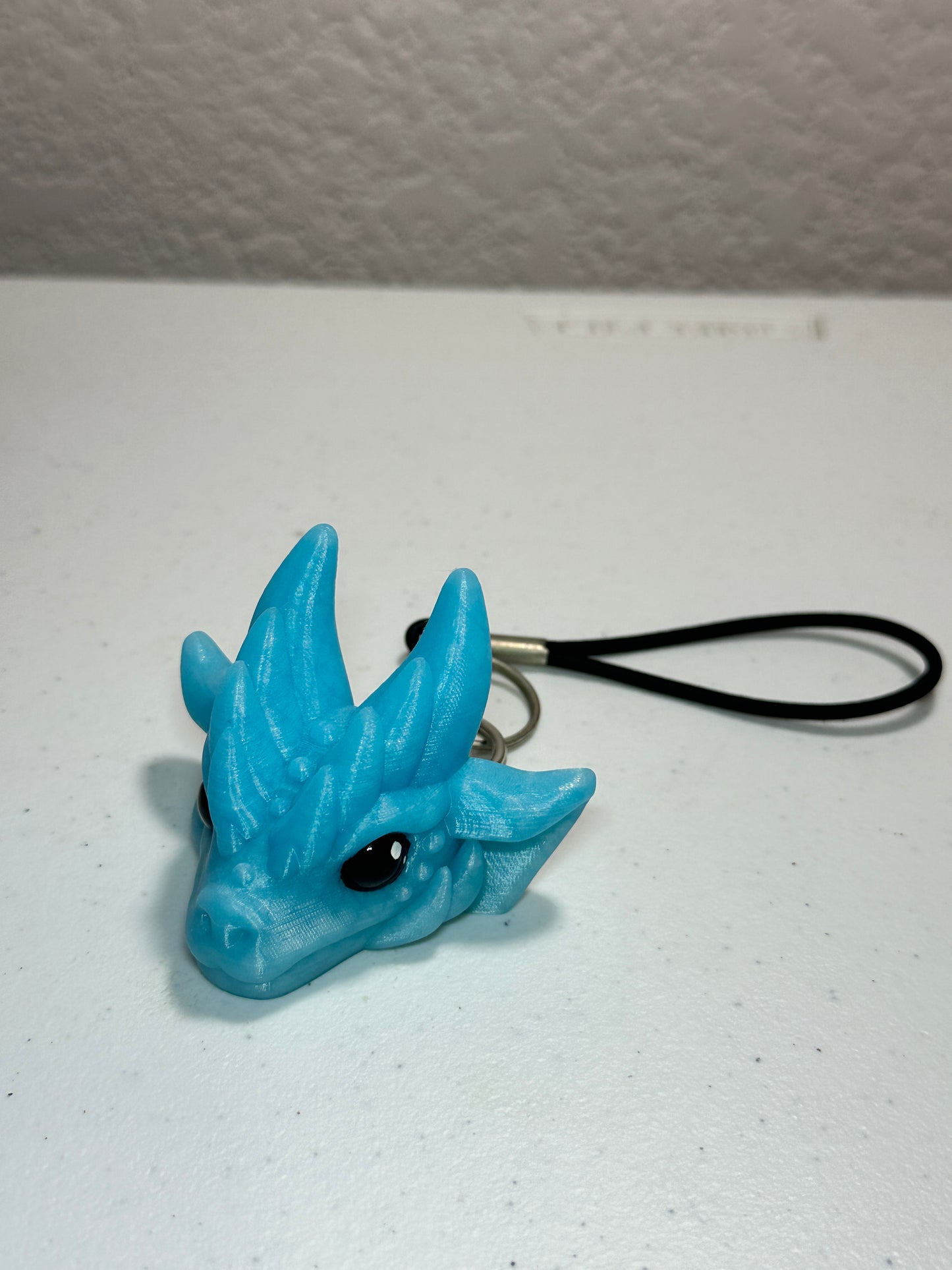 Rainbow Dragonhead Keychain